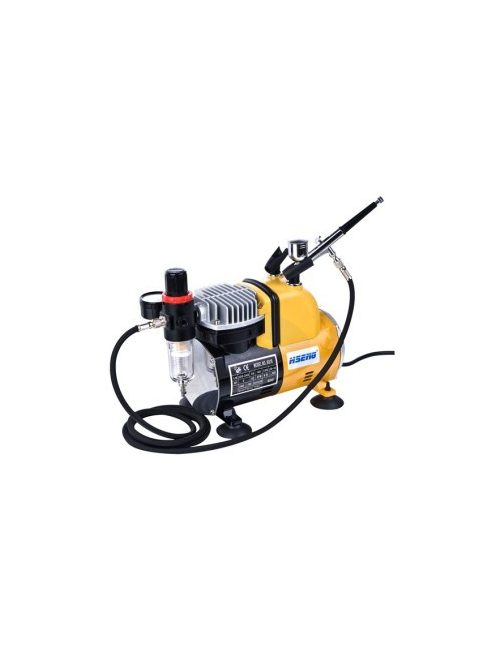  Airbrush Compressor Kit AS18CK with dual action Airbrush