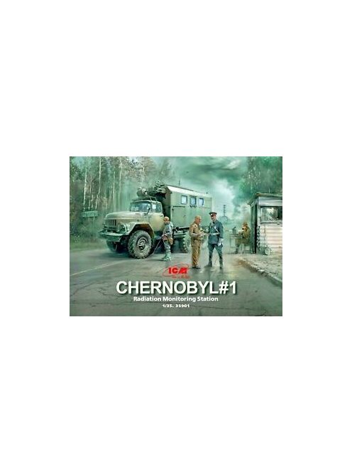 Chernobyl #1 Radiation monitoring station ICM | No. 35901 | 1:35