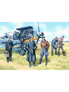   German Luftwaffe Pilots and Ground Personnel (1939-1945) ICM 48082