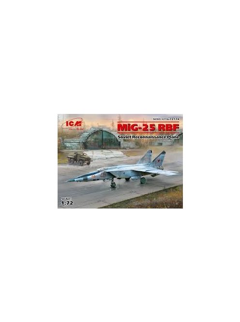 MiG 25 RBF Soviet Reconnaissance Plane ICM | No. 72174 | 1:72