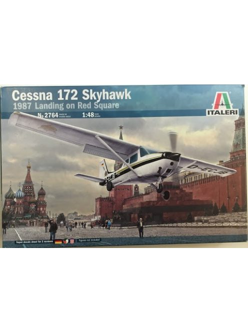 Cessna 172 Skyhawk 1987 Landing on Red Square Italeri | No. 2764 | 1:48