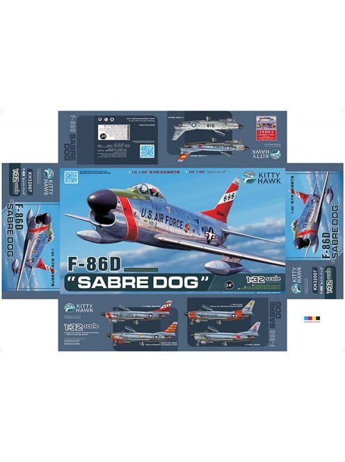F-86D "Sabre Dog" Kitty Hawk | No. KH32007 | 1:32