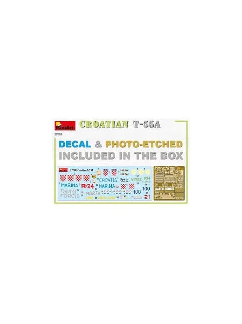 CROATIAN T-55A MiniArt | No. 37088 | 1:35