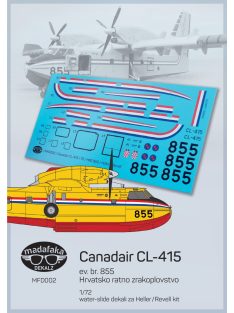   1:72 Madafaka dekals Canadair CL-415 Hrvatsko ratno zrakoplovstvo