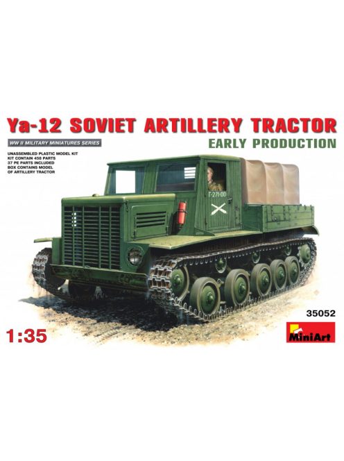 MiniArt - Soviet Artillery Tractor Ya-12 Early Production