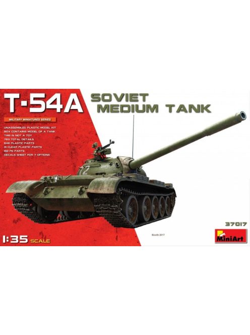 1/35 Soviet Medium Tank T-54A No Interior MiniArt