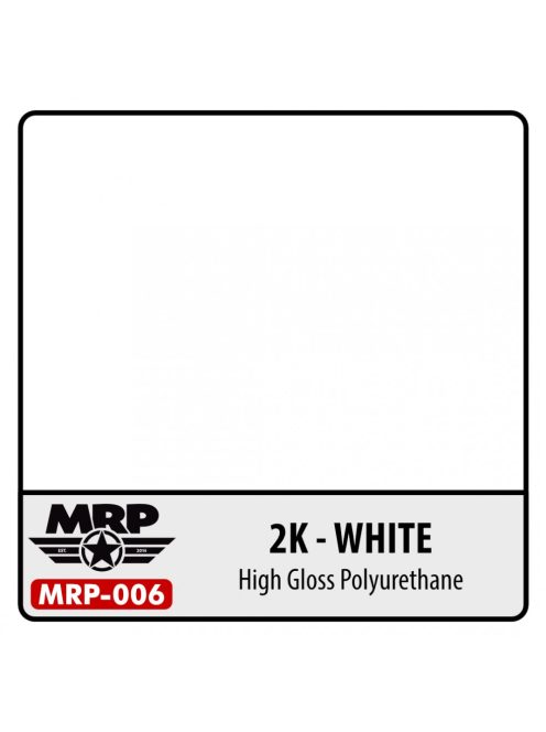 MRP-006 2K – WHITE – High Gloss – 2 x 15ml