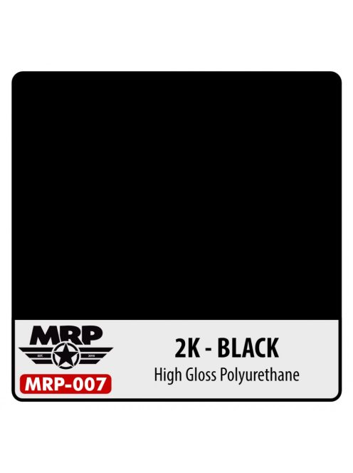 MRP-007 2K – BLACK – High Gloss – 2 x 15ml