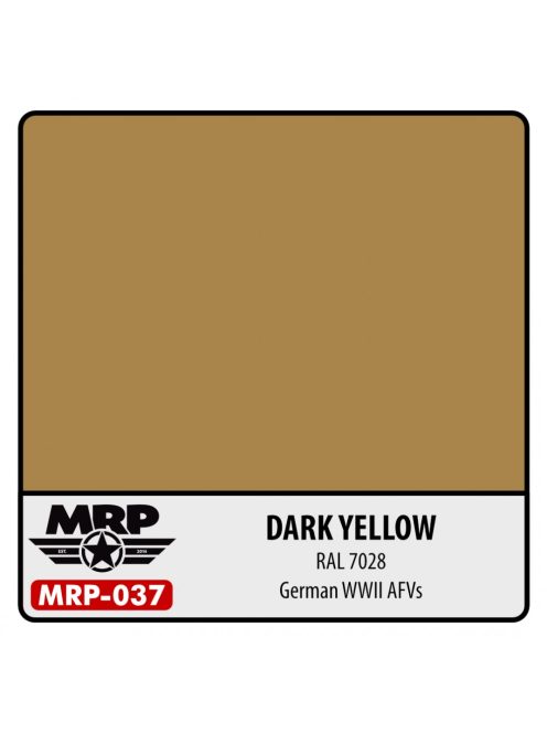 MRP-037 Dark Yellow (RAL 7028)