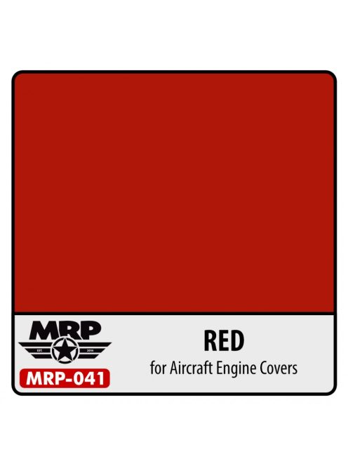 MRP-041 Red Engine covers for aircraft