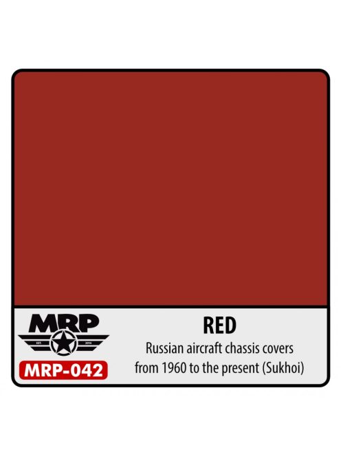 MRP-042 Red Chassis Covers SU-27, SU-35, SU-37