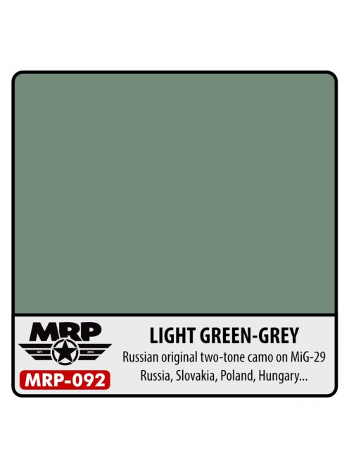 MRP-092 Light Green Grey (Mig29 two tone camo)