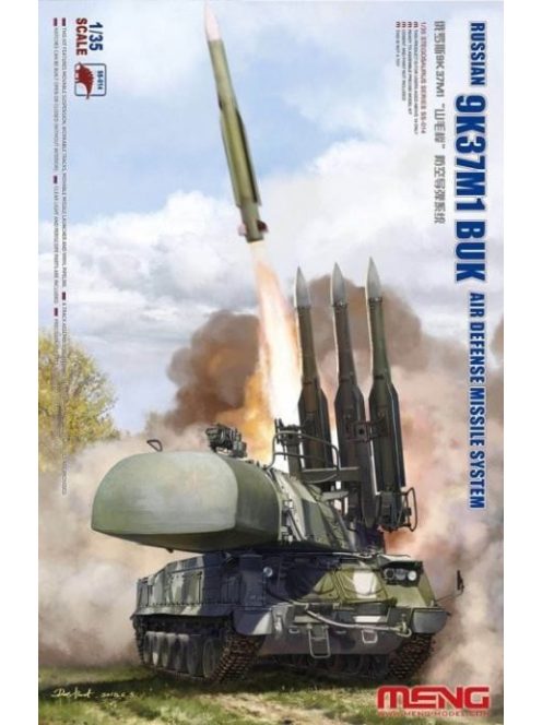 Russian 9K37M1 BUK Air defense missile system SAM Meng | No. SS-014 | 1:35