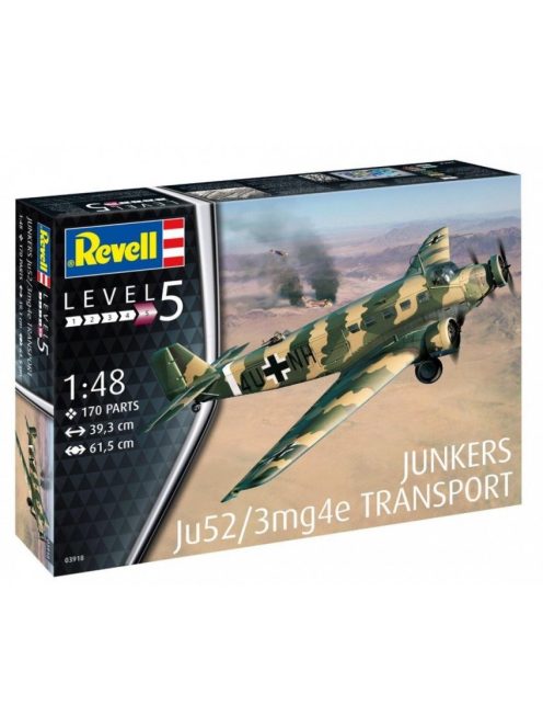 Junkers Ju-52/3M Transport Revell - Nr. 03918 - 1:48 