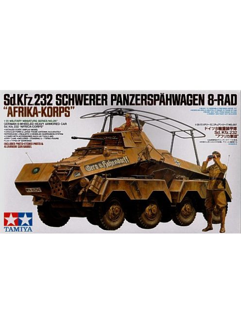 Tamiya - German Sd.Kfz.232 Africa Corps - 8 Wheel