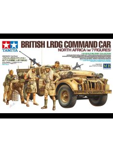   British LRDG Command Car North Africa (w/7 figures) Tamiya | No. 32407 | 1:35