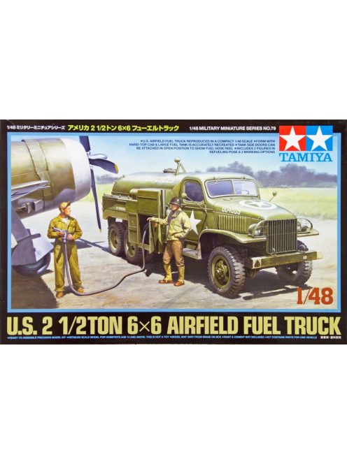U.S. 2 1/2TON 6x6 Airfield Fuel Truck Tamiya | No. 32579 | 1:48