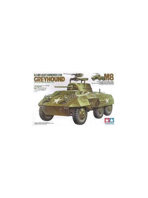 U.S. M8 Light Armored Car Greyhound Tamiya | No. 35228 | 1:35