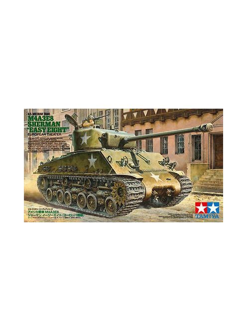  U.S. Medium Tank M4A3E8 Sherman "Easy Eight" European Theater Tamiya | No. 35346 | 1:35