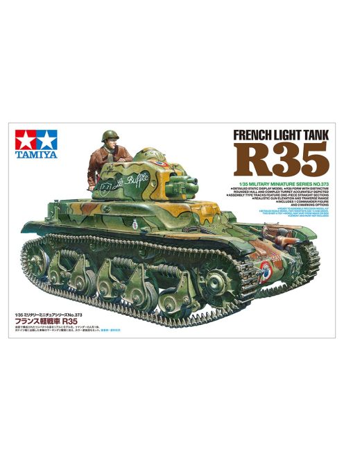 French Light Tank R35 Tamiya | No. 35373 | 1:35