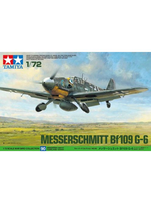 Messerschmitt Bf109 G-6 Tamiya | No. 60790 | 1:72