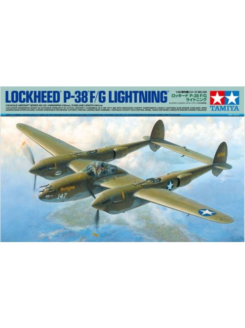 1/48 Lockheed P-38 F/G Lightning Tamiya - No. 61120