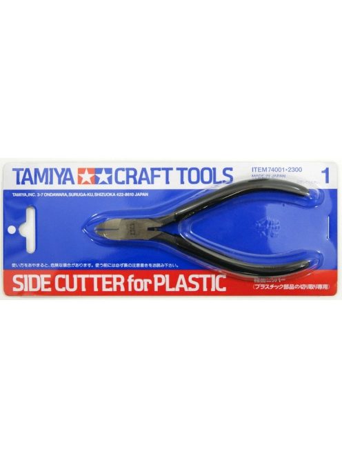 Tamiya Craft Tools Series Side Cutter for Plastic Tamiya | No. 74001