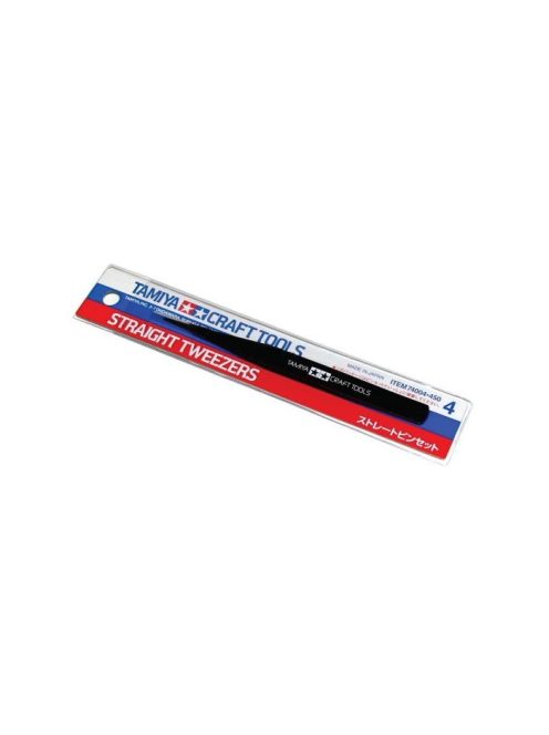 Tamiya Craft Tools Straight Tweezers Tamiya | No. 74004