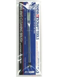   Tamiya Craft Tools Series  Mini 4WD Cleaning Brush (w/Sticker Applicator) Item No: 74163