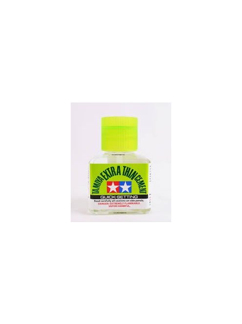 Tamiya Extra Thin Cement QUICK SETTING - 40ml Tamiya | No. 87182