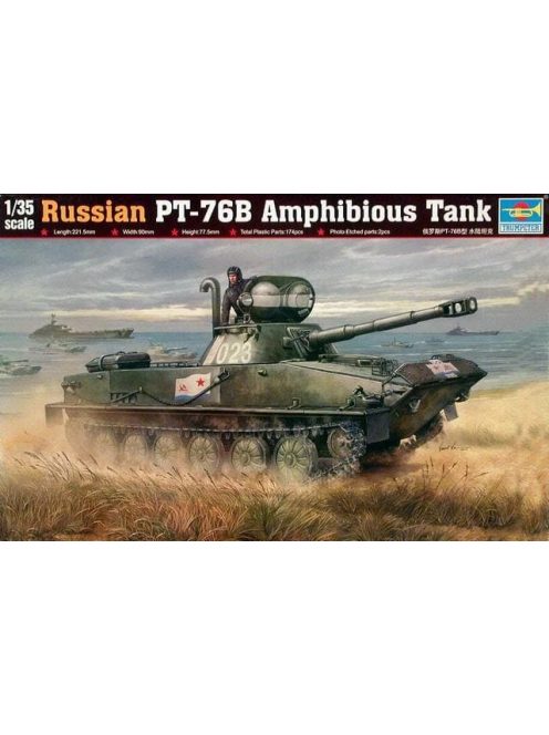 1/35 Russian PT-76B Amphibious Tank Trumpeter