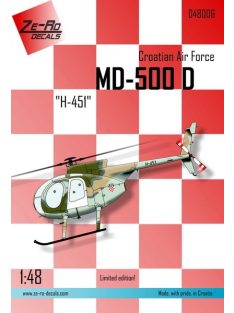 1/48 MD-500D  “H-451″ ZERO decals