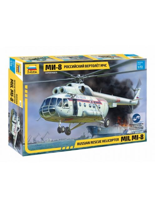 Mil Mi-8 MCHS Zvezda | No. 7254 | 1:72