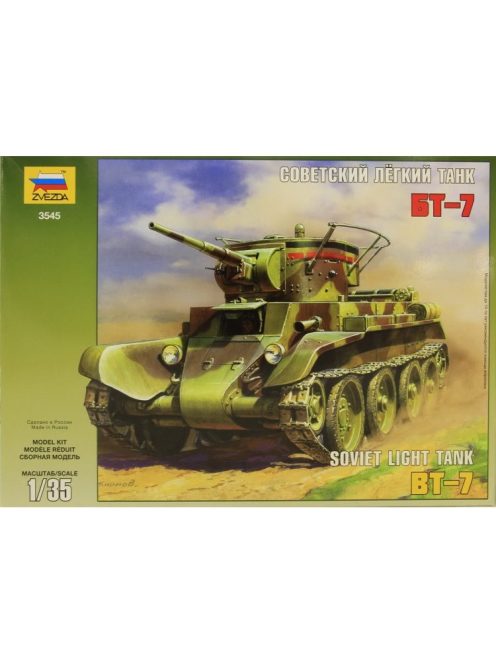 Soviet Light Tank BT-7 Zvezda | No. 3545 | 1:35