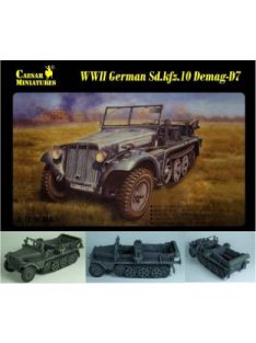 Caesar Miniatures - WWII German Sd. Kfz. 10 Halftrack