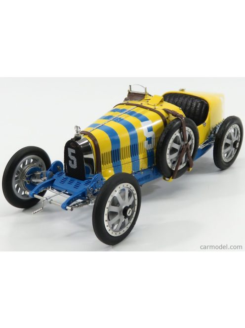 Cmc - Bugatti T35 Suede N 5 Nation Coulor Project Sweden 1924 Yellow Blue