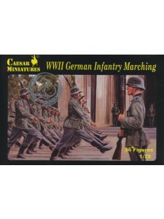 WWII German Infantry Marching