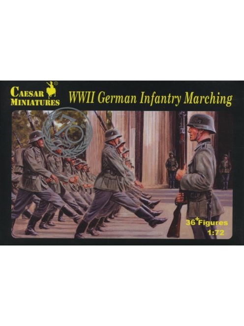 WWII German Infantry Marching