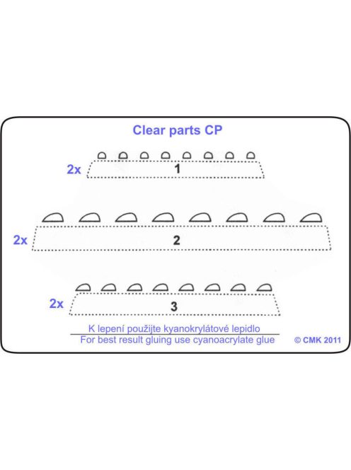 CMK - Navigation Lichter blau