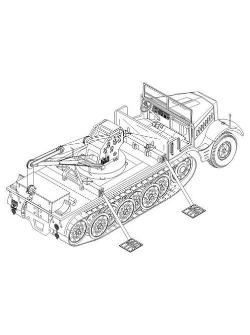 CMK - Sd.Kfz 9 Bilstein 6 ton Umbauset