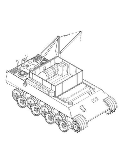 CMK - Bergepanter Ausf. D Umbauset