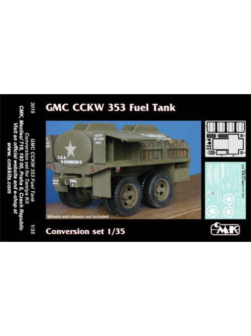 CMK - GMC CCKW 353 fuel tank Umbauset