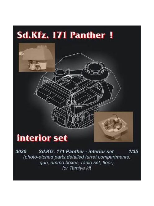 CMK - SdKfz. 171V Panther interior set