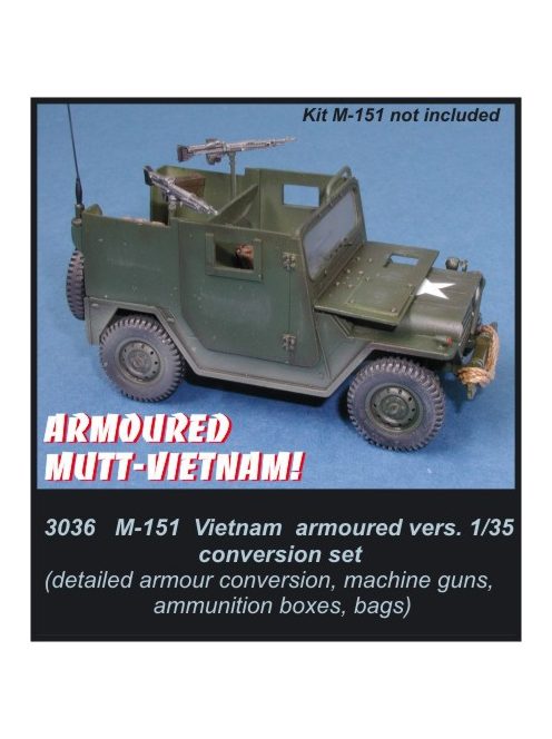 CMK - M-151 Vietnam Armoured version, convers.