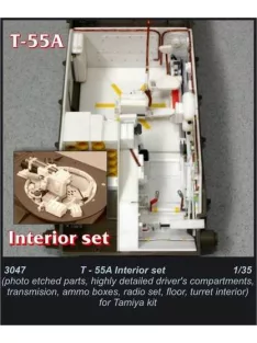 CMK - T-55A Interior Set für Tamiya Bausatz