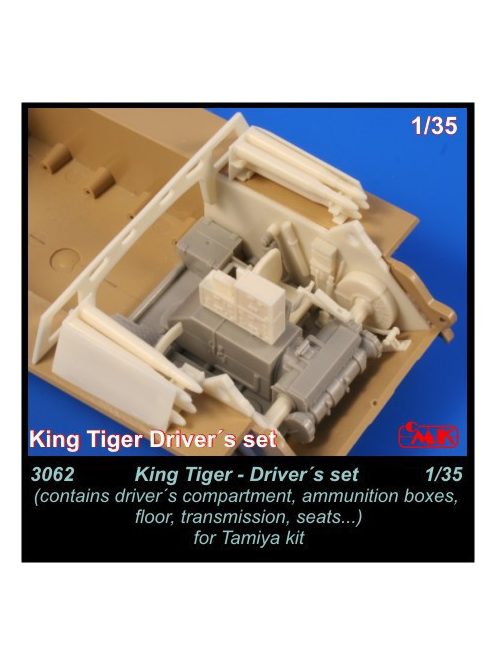 CMK - KIng Tiger Driver's set für Tamiya