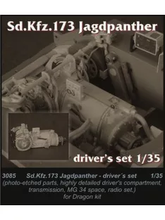CMK - Sd.Kfz. 173 Jagdpanther driver set