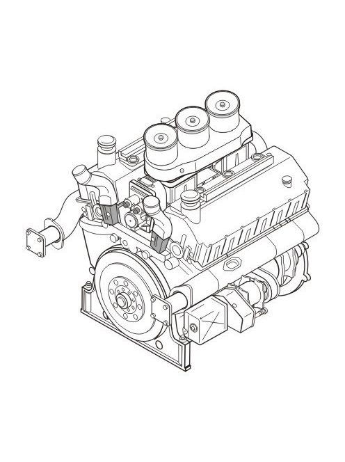 CMK - Maybach HL 230 P45 - Ger. tank engine
