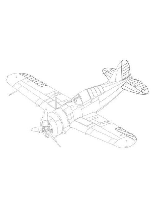 CMK - Buffalo F2A 1/2/3 Steuerflächen