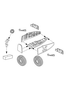   CMK - Wellington Mk.Ic Undercarriage Set Resin Detail Set für Trumpeter-Bausatz